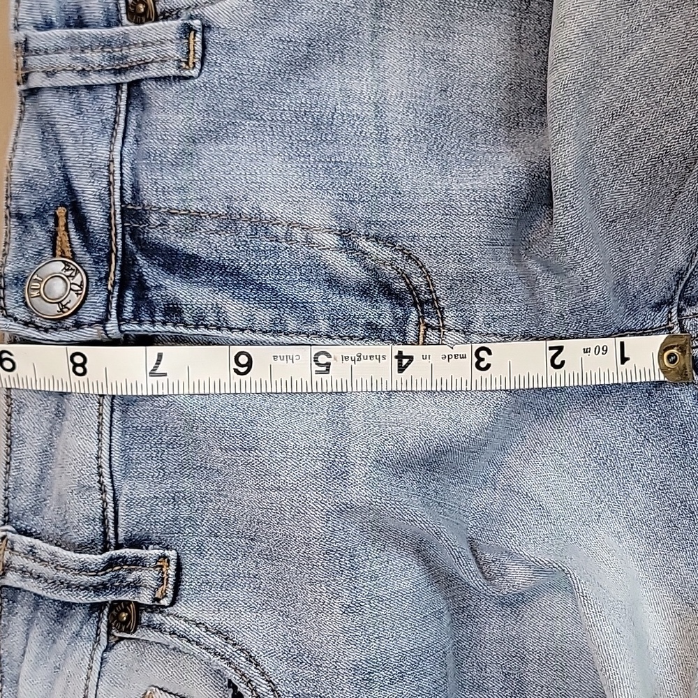 Kut from the Kloth Distressed BARDOT Crop Skinny Boyfriend Jeans Size 4 EUC - Picture 11 of 16